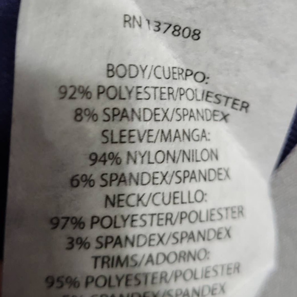 Los Angeles Chargers NFL Blue Top Size XL with Built in Bra nwot - Picture 6 of 6